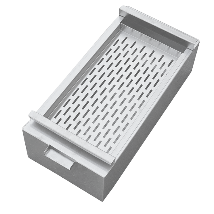 BASE 700/900 BAC DE VIDANGE D'HUILE AVEC FILTRE - Combisteel BASE 700/900 BAC DE VIDANGE D'HUILE AVEC FILTRE - Combisteel – Image 1