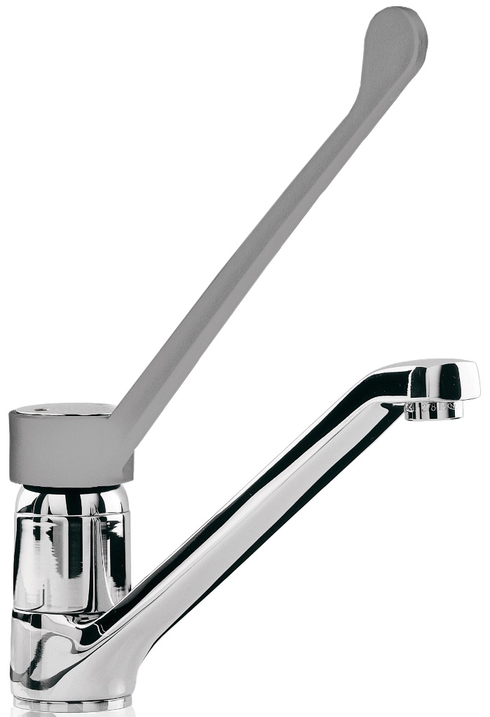 ROBINET AVEC COMMANDE DE COUDE - Combisteel ROBINET AVEC COMMANDE DE COUDE - Combisteel – Image 1
