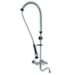 PRÉ DOUCHE DE RINÇAGE MURALE - Combisteel