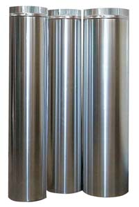 TUYAU D’ÉVACUATION EN ROND Ø 450 - Combisteel TUYAU D’ÉVACUATION EN ROND Ø 450 - Combisteel – Image 1
