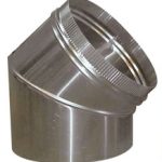45° COURBE EN ROND Ø 350 - Combisteel