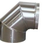 90° COURBE EN ROND Ø 200 - Combisteel