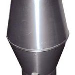 HOTTE DE DÉFLECTEUR RONDE Ø 150 - Combisteel