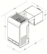 UNITÉ DE REFROIDISSEMENT TYPE POSITIF 6,6-12,6 M3 AVEC CONNEXION EN LIGNE - Combisteel – Image 3