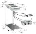 CUISINIÈRE ÉL. 2 PL. - Combisteel – Image 2