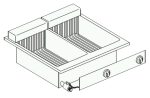 FRITEUSE ÉL. 2X10 L - Combisteel