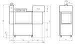 PL LAVE-VAISELLE TRANSPORTEUR EN RACK ASC - Combisteel – Image 2
