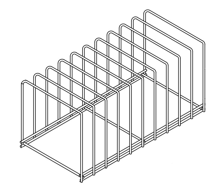 PLAQUE DE SUPPORT EN ACIER INOX 10 - Combisteel PLAQUE DE SUPPORT EN ACIER INOX 10 - Combisteel – Image 1