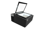 MODÈLE DE TABLE VITRINE À CREME GLACÉE NOIRS'OUVRE DU CÔTÉ CLIENT - Combisteel – Image 6