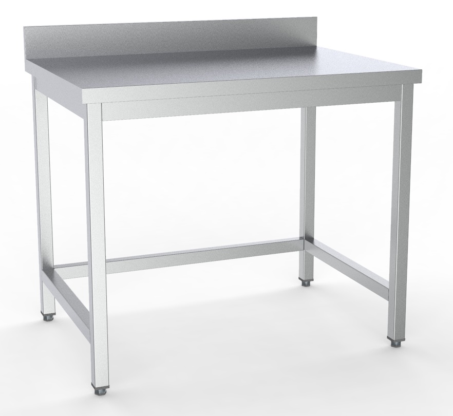 600 PLAN DE TRAVAIL ESSOUS OUVERT BORD RELEVÉ DÉMONTABLE 2000 - Combisteel 600 PLAN DE TRAVAIL ESSOUS OUVERT BORD RELEVÉ DÉMONTABLE 2000 - Combisteel – Image 1