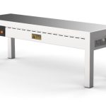 ÉTAGÈRE CHAUFFANTE EN CÉRAMIQUE 1 NIVEAUX 1200 3 HEATERS OF 250W - Combisteel
