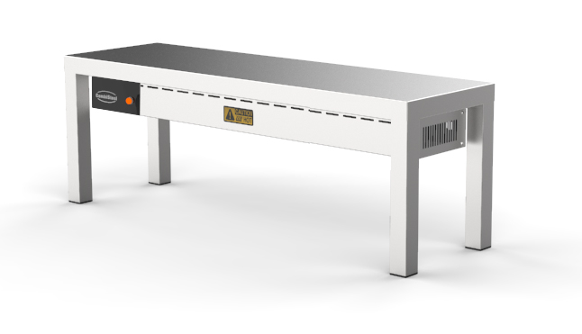 ÉTAGÈRE CHAUFFANTE EN CÉRAMIQUE 1 NIVEAUX 1200 3 HEATERS OF 250W - Combisteel ÉTAGÈRE CHAUFFANTE EN CÉRAMIQUE 1 NIVEAUX 1200 3 HEATERS OF 250W - Combisteel – Image 1