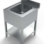 700 BLOC-ÉVIER ÉTAGÈRE 1 CENTRE 600 - Combisteel