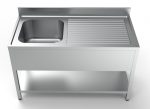 700 BLOC-ÉVIER ÉTAGÈRE 1 À GAUCHE 1400 - Combisteel – Image 2