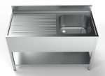 700 BLOC-ÉVIER ÉTAGÈRE 1 À DROITE 1400 - Combisteel – Image 2