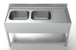 700 BLOC-ÉVIER ÉTAGÈRE 2 À GAUCHE 1600 - Combisteel – Image 2