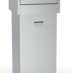 POUBELLE EN ACIER INOX 80L - Combisteel