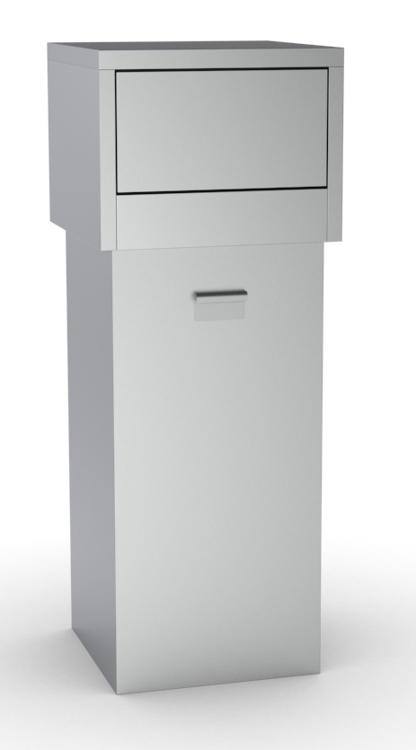 POUBELLE EN ACIER INOX 80L - Combisteel POUBELLE EN ACIER INOX 80L - Combisteel – Image 1