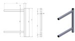 CONSOLE FIXE DOUBLE 300 - Combisteel – Image 2