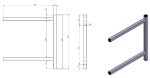 CONSOLE FIXE DOUBLE 400 - Combisteel – Image 2