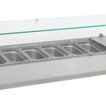 PUITS RÉFRIGÉRÉE 1/4 GN x 7 - Combisteel