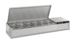 PUITS RÉFRIGÉRÉE COUVERCLE EN ACIER INOX 1/3GN x 9 - Combisteel – Image 2
