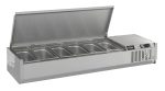 PUITS RÉFRIGÉRÉE COUVERCLE EN ACIER INOX 1/3GN x 6 - Combisteel – Image 2