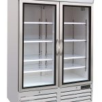 CONGÉLATEUR 2 PORTES EN VERRE - Combisteel