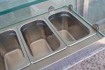 TABLE PRÉP POUR PIZZA AVEC VERRE 3 PORTES - Combisteel – Image 5