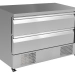 TABLE RÉFRIGÉRÉE/CONGÉLATEUR COMMUTABLE 2 TIROIRS 6X 1/1GN - Combisteel