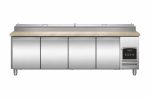SALADETTE 4 PORTES AVEC PLAN DE TRAVAIL EN GRANIT ET 12x1/3GN RÉCIPIENT *TRANSPORT SUR DEMANDE* - Combisteel – Image 2