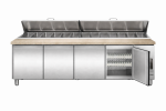 SALADETTE 4 PORTES AVEC PLAN DE TRAVAIL EN GRANIT ET 12x1/3GN RÉCIPIENT *TRANSPORT SUR DEMANDE* - Combisteel – Image 3