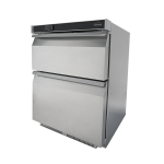 RÉFRIGÉRATEUR EN ACIER INOX 2 TIROIRS - Combisteel