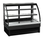 1200 VITRINE RÉFRIGÉRÉE RONDE - Combisteel