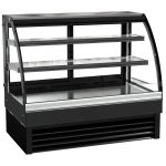 1200 VITRINE RÉFRIGÉRÉE RONDE - Combisteel