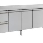 700 TABLE RÉFRIGÉRÉE 3 PORTES ET 2 TIROIRS ENERGY LINE - Combisteel
