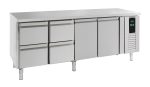 700 TABLE RÉFRIGÉRÉE 2 PORTES ET 4 TIROIRS ENERGY LINE - Combisteel