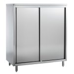 GARDE MANGER 2 PORTES COULISSANTES 4 NIVEAUX 1200 - Combisteel