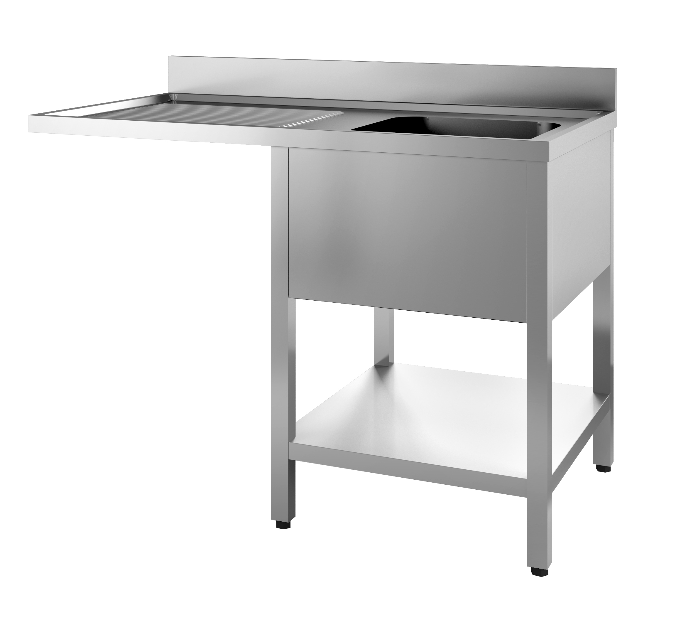 700 BLOC-ÉVIER ÉTAGÈRE LAVE-VAISSELLE DÉMONTABLE 1 À DROITE 1200 - Combisteel 700 BLOC-ÉVIER ÉTAGÈRE LAVE-VAISSELLE DÉMONTABLE 1 À DROITE 1200 - Combisteel – Image 1