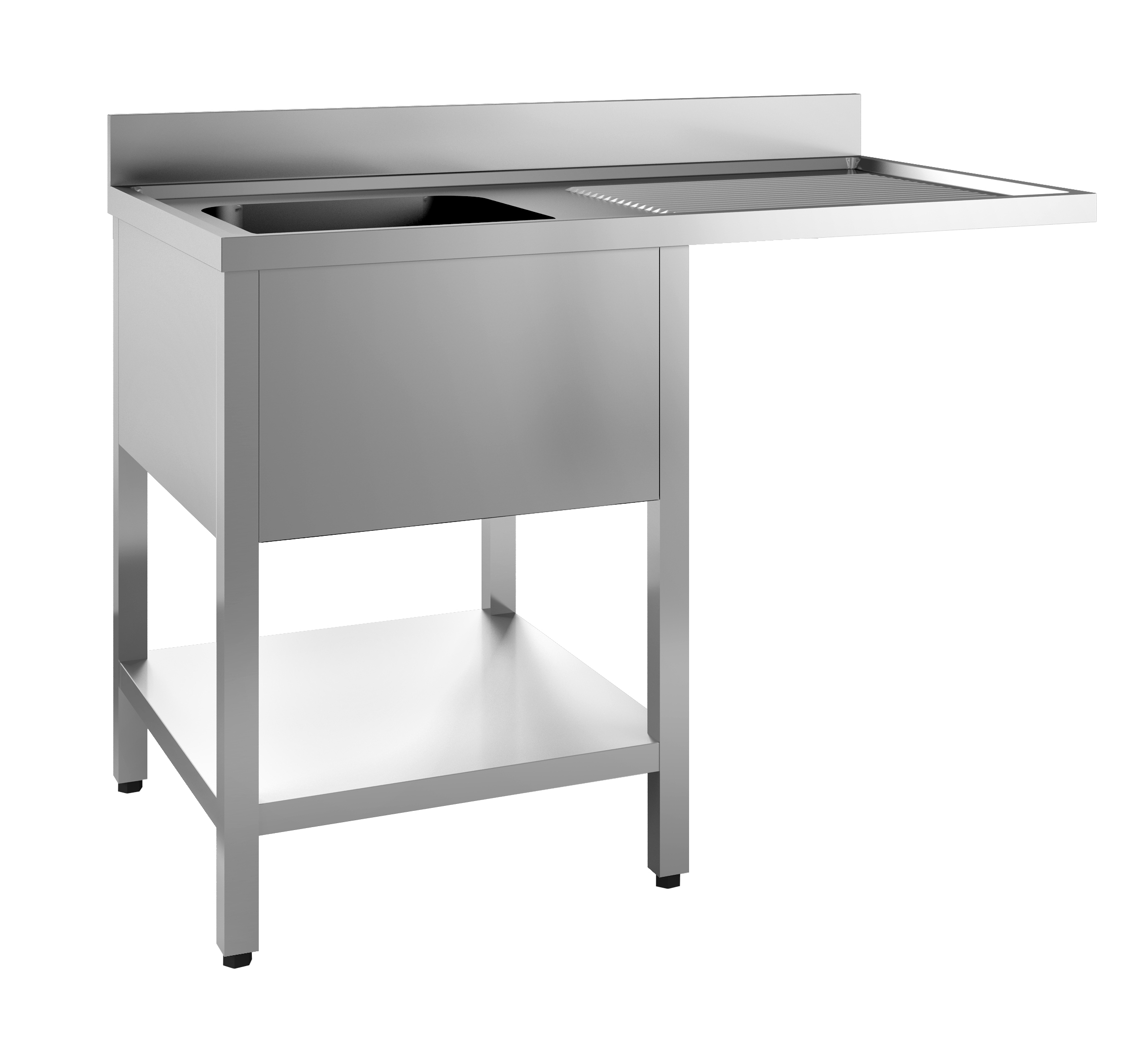 700 BLOC-ÉVIER ÉTAGÈRE LAVE-VAISSELLE DÉMONTABLE 1 À GAUCHE 1400 - Combisteel 700 BLOC-ÉVIER ÉTAGÈRE LAVE-VAISSELLE DÉMONTABLE 1 À GAUCHE 1400 - Combisteel – Image 1