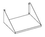 ÉTAGÈRE POUR MICRO-ONDE POUR 7455.1662 - Combisteel – Image 2