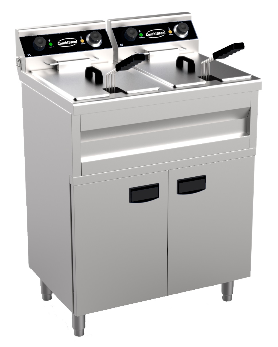FRITEUSE ÉLECTRIQUES 2X9L - Combisteel FRITEUSE ÉLECTRIQUES 2X9L - Combisteel – Image 1