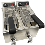 FRITEUSE POSABLE ÉLECTRIQUE 2X4 L - Combisteel