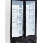 RÉFRIGÉRATEUR 2 PORTES EN VERRE BEZ-750 GD - Combisteel
