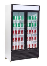 RÉFRIGÉRATEUR 2 PORTES EN VERRE BEZ-750 GD - Combisteel – Image 5