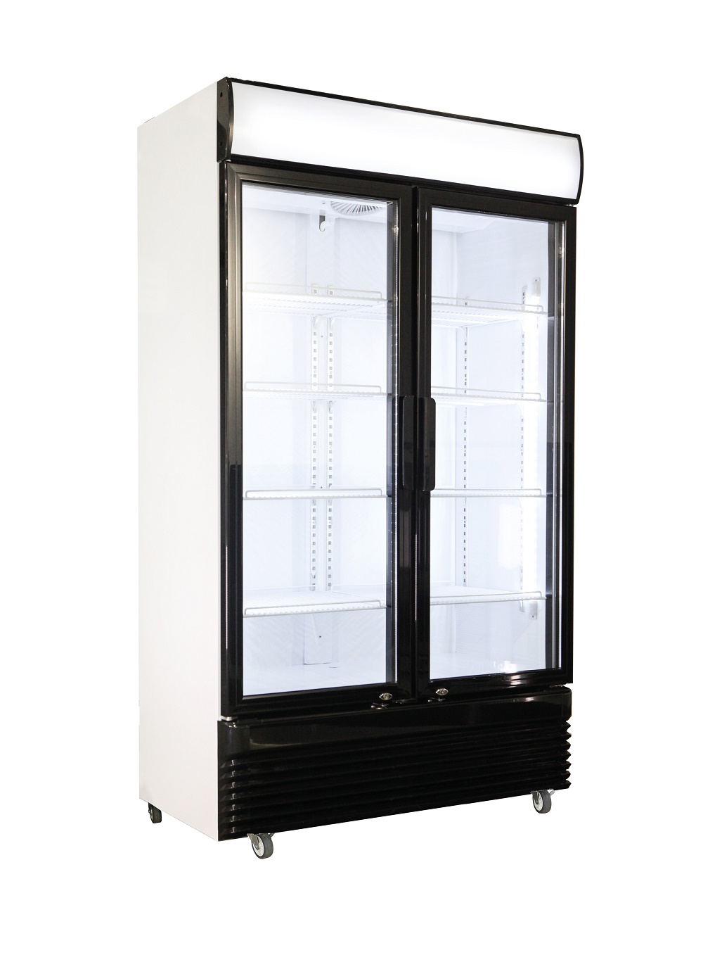 RÉFRIGÉRATEUR 2 PORTES EN VERRE BEZ-780 GD - Combisteel RÉFRIGÉRATEUR 2 PORTES EN VERRE BEZ-780 GD - Combisteel – Image 1