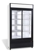 RÉFRIGÉRATEUR AVEC PORTES COULISSANTES EN VERRES BEZ-750 SL - Combisteel
