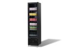 RÉFRIGÉRATEUR PORTE EN VERRE ÉTROIT NOIR NAP-250 - Combisteel – Image 2