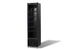 RÉFRIGÉRATEUR PORTE EN VERRE ÉTROIT NOIR NAP-250 - Combisteel – Image 4