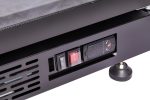 RÉFRIGÉRATEUR 3 PORTES EN VERRE NOIR NAP-1200 HT - AVEC PORTE CHAUFFANTE - Combisteel – Image 6